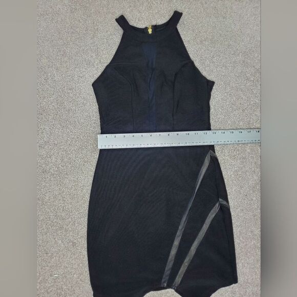 Emerald Sundae Black Grecian Style Dress - Picture 11 of 13